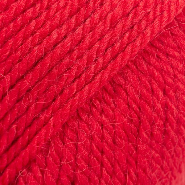 DROPS · Nepal · Rød - Uni Colour 3620