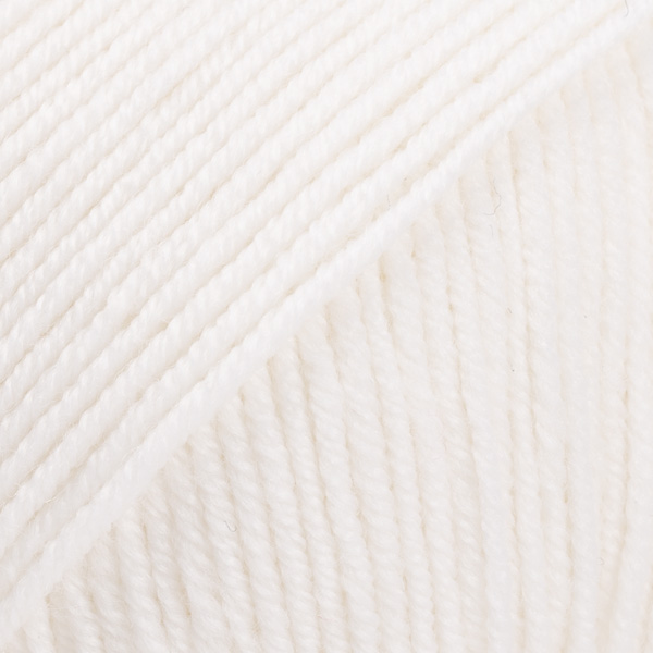 DROPS · Baby Merino · Hvid - Uni Color 01