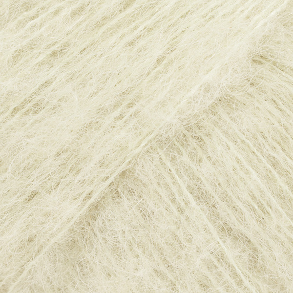 DROPS · Brushed Alpaca Silk · Regnskovsdug - Uni Colour 27