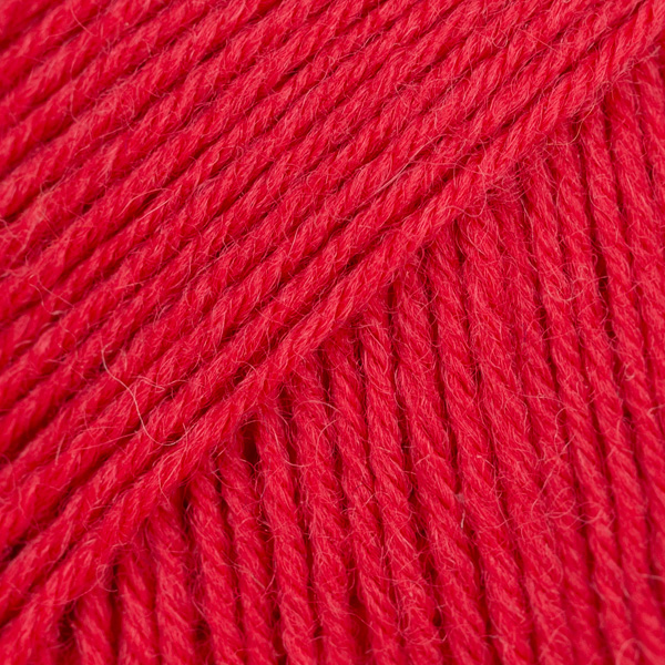 DROPS · Fabel · Rød - Uni Colour 106