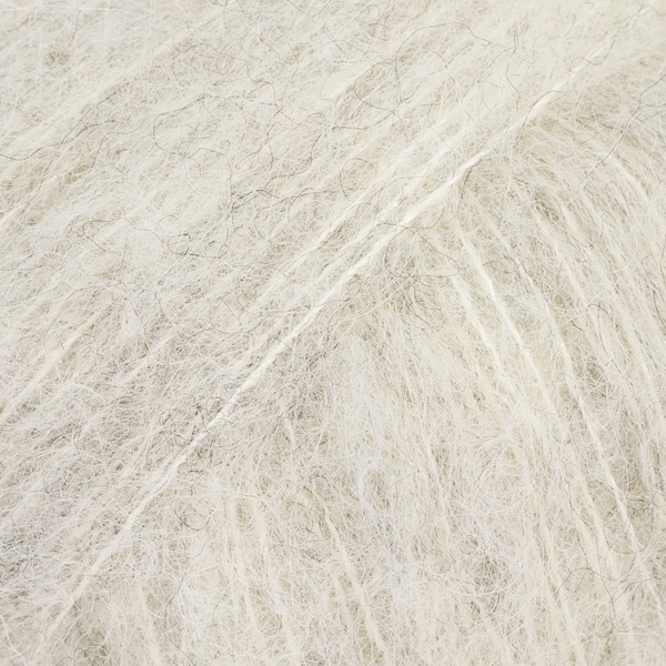 DROPS · Brushed Alpaca Silk · Perlegrå - Mix 35