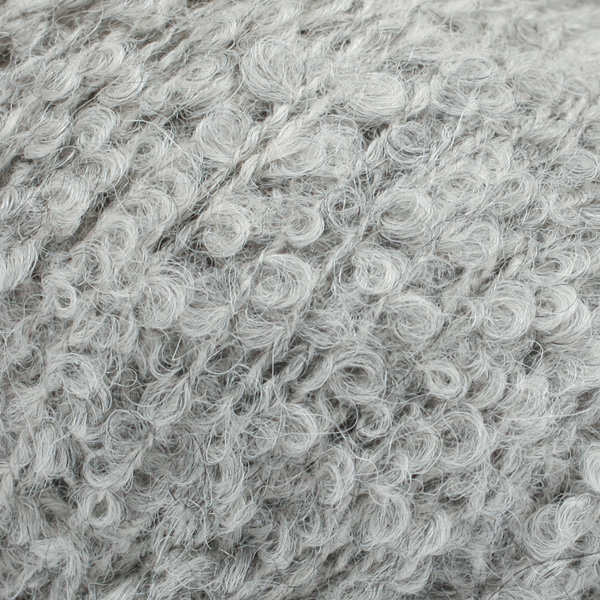 DROPS · Alpaca Bouclé · Lys Grå - Mix 5110