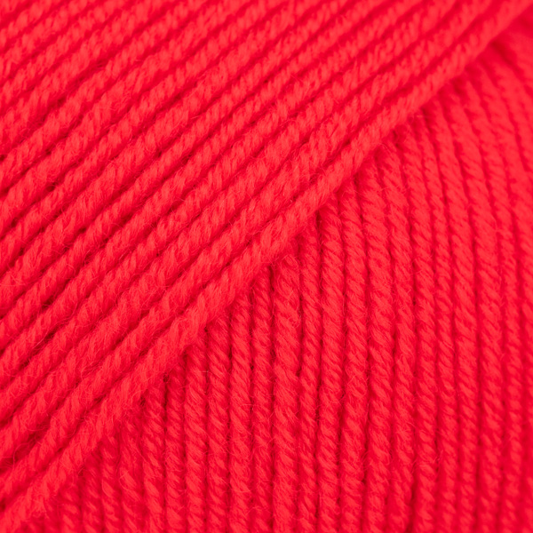 Baby Merino – Varm Rød (67)