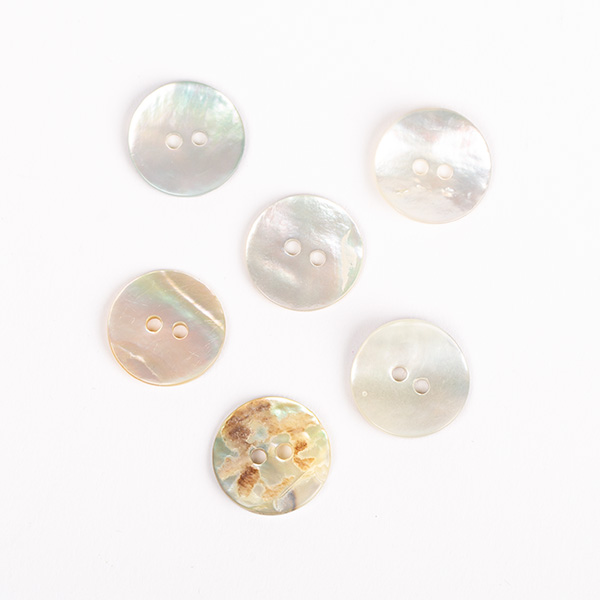 DROPS · Perlemorsknapper · 15 mm - Drops 521