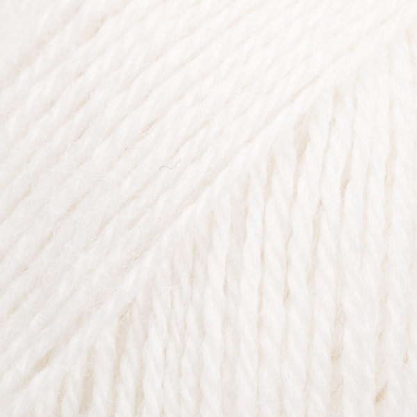 DROPS · Alpaca · Hvid - Uni colour 101