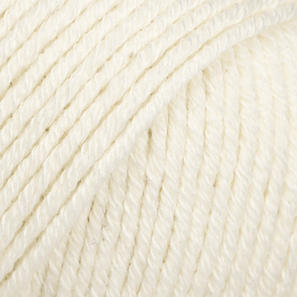 DROPS · Cotton Merino · Natur - Uni Colour 01