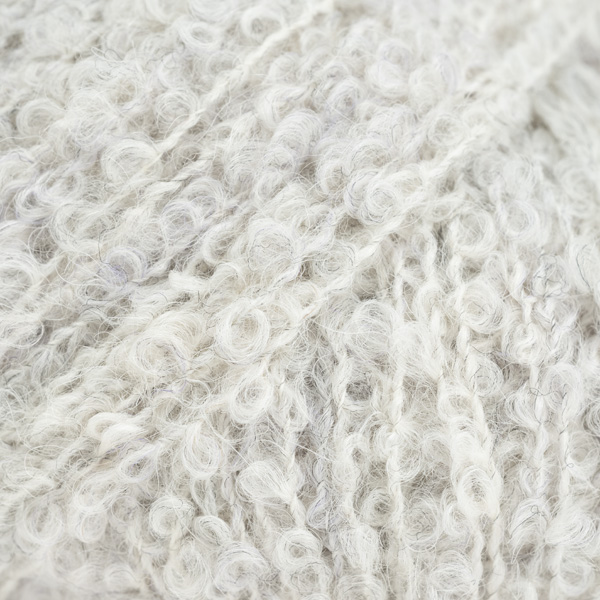 Alpaca Bouclé – Krystal Grå (8907)