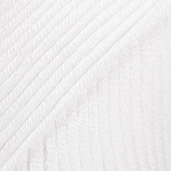 DROPS · Muskat · Hvid - Uni Colour 18