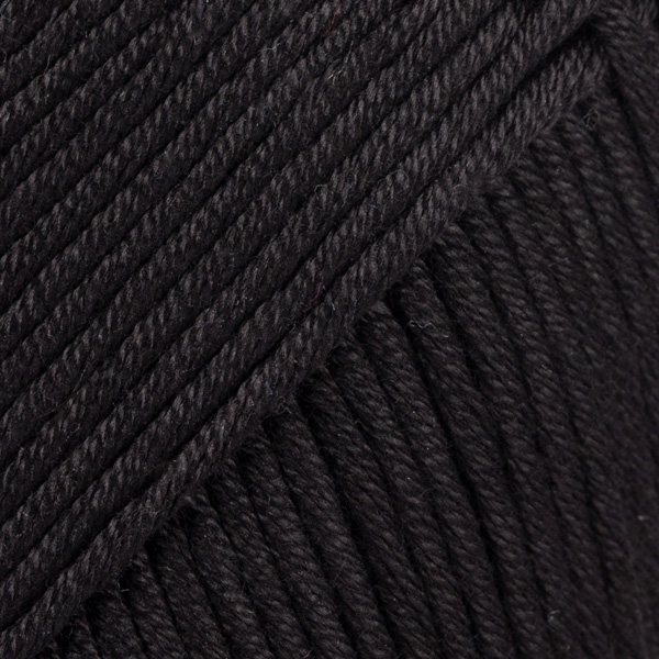 DROPS · Muskat · Sort - Uni Colour 17