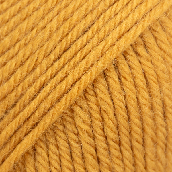DROPS · Karisma · Sennepsgul - Uni Colour 52