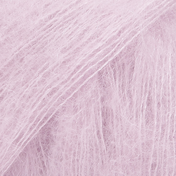 DROPS · Kid Silk · Lys Rosa - Uni Colour 03