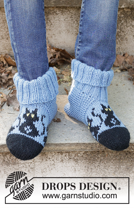 Bewitched Cat Socks