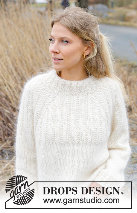 Winter Owl Sweater by DROPS Design