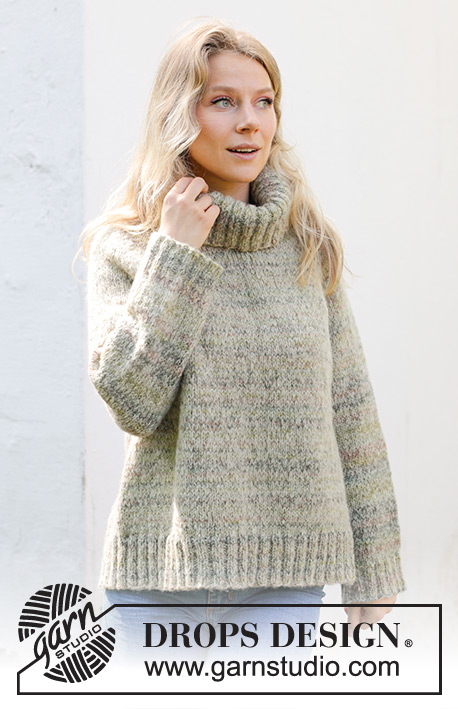 Hidden Forest Sweater by DROPS Design