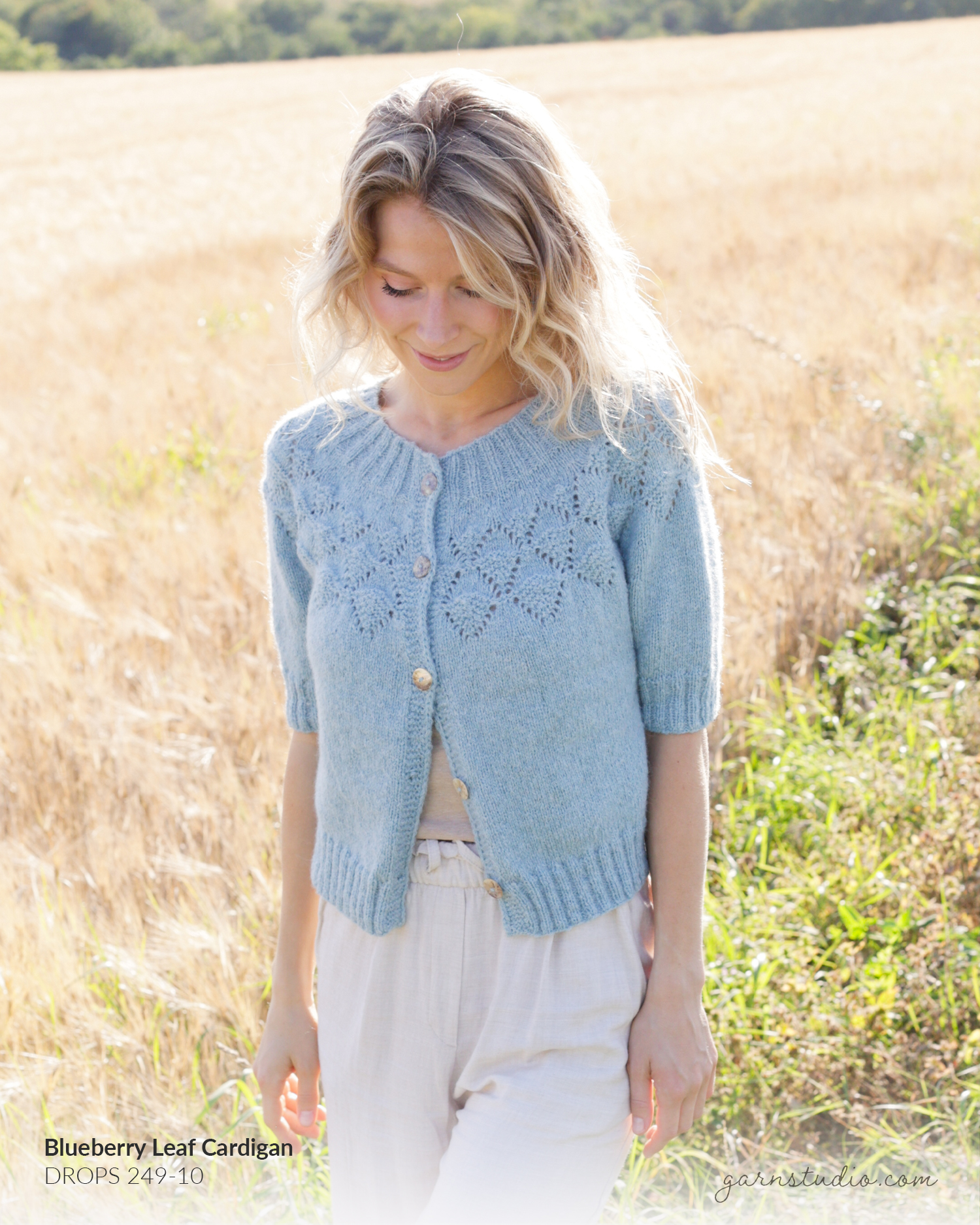 Blueberry Leaf Cardigan