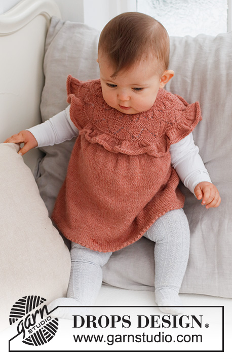 Sweet Primrose Dress by DROPS Design