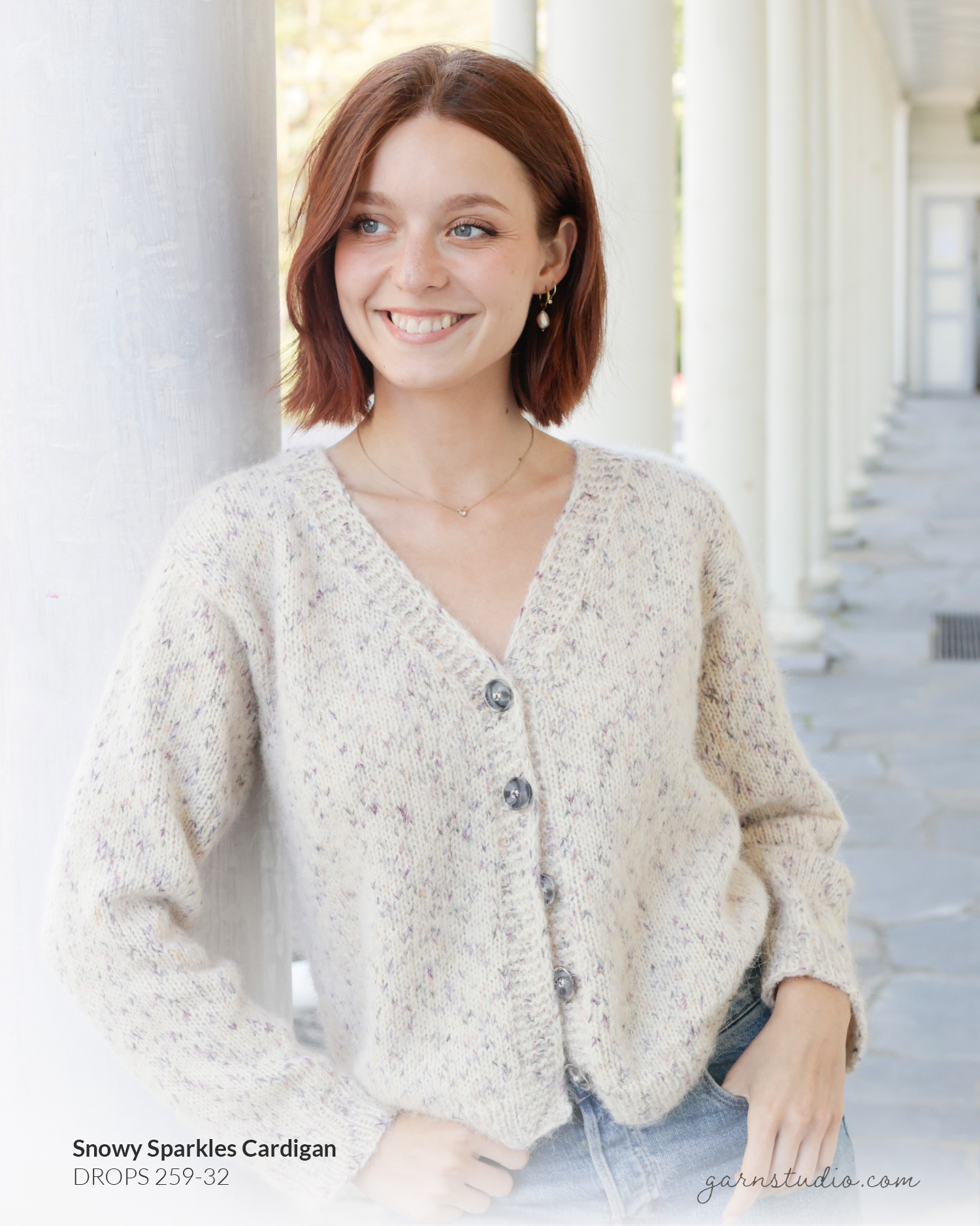 Snowy Sparkles Cardigan