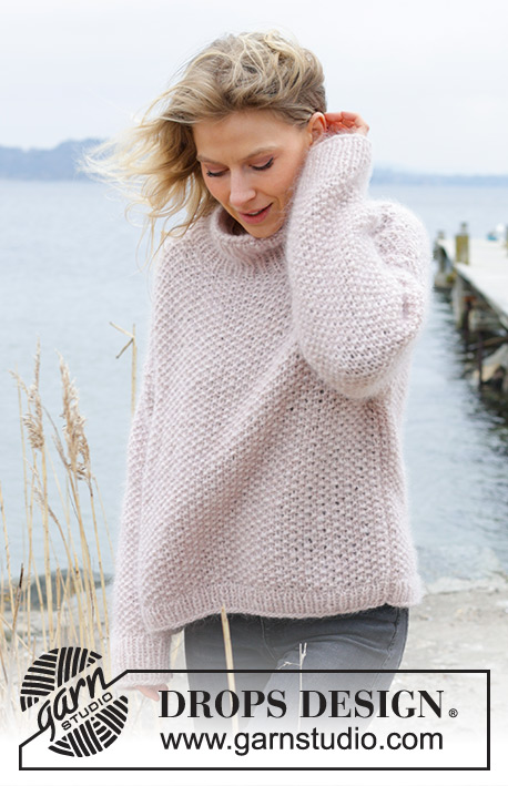 Dandelion Wish Sweater by DROPS Design