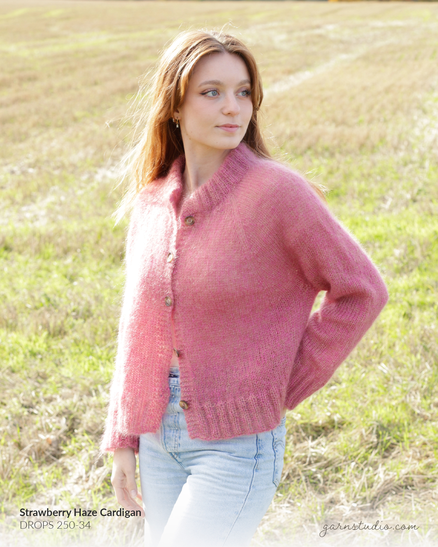 Strawberry Haze Cardigan