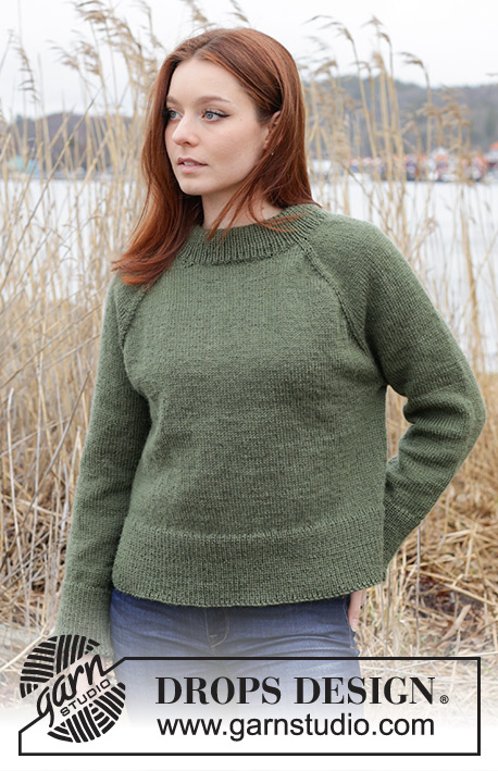 Sea Maiden Sweater by DROPS Design