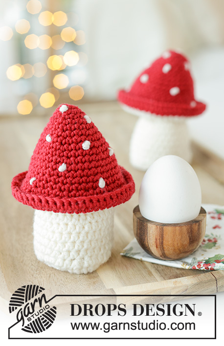 Festive Toadstools by DROPS Design