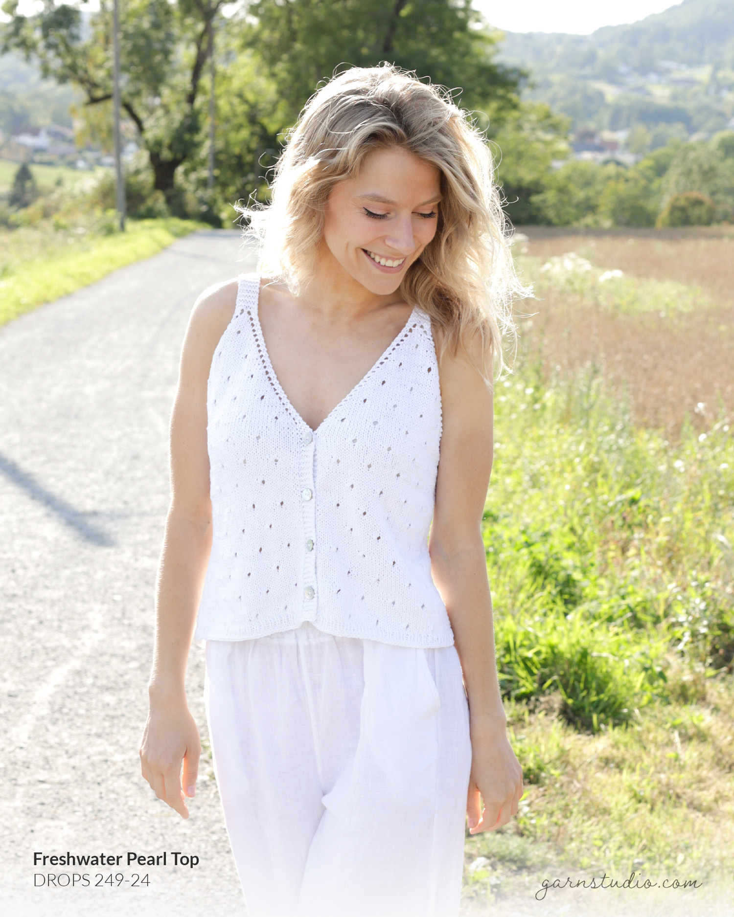 Freshwater Pearl Top