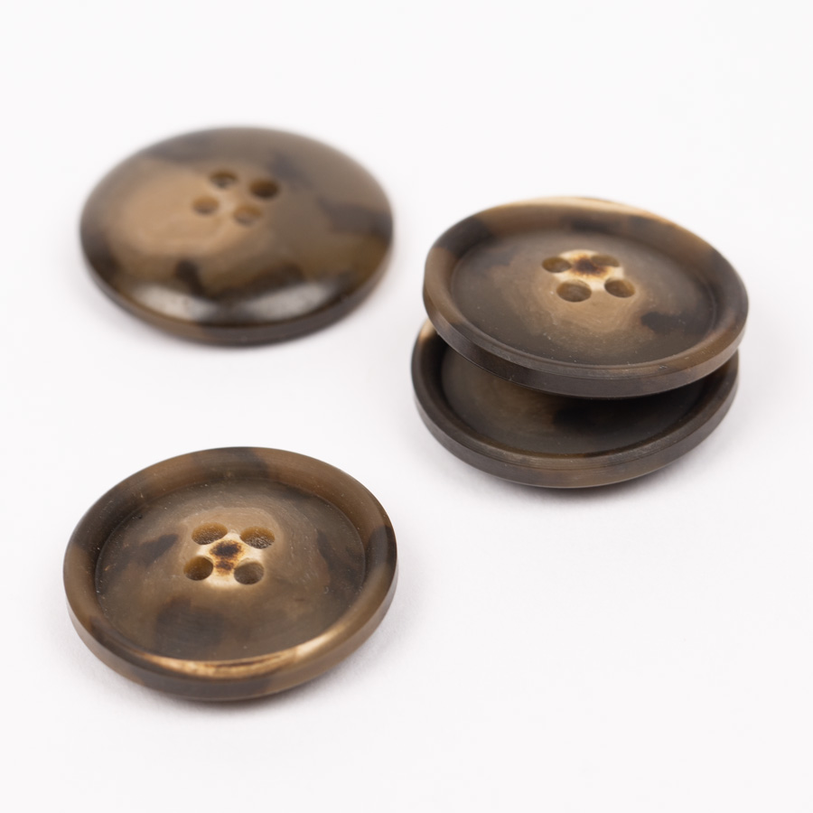 DROPS · Imiteret Træ (Valnød) · 23 mm - Drops 704