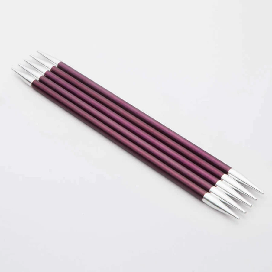 KnitPro · Zing Strømpepinde · 20 cm / 6,0 mm