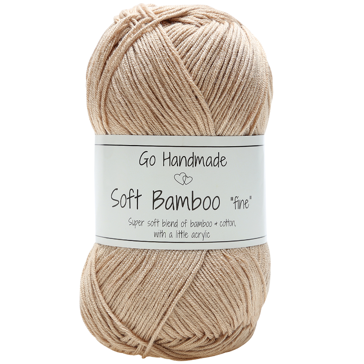 Go Handmade · Soft Bamboo "fine" · Walnut - 17322
