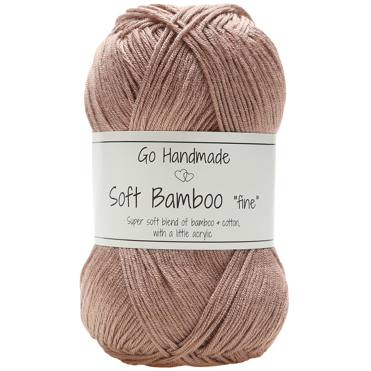 Go Handmade · Soft Bamboo "fine" · Brown - 17321