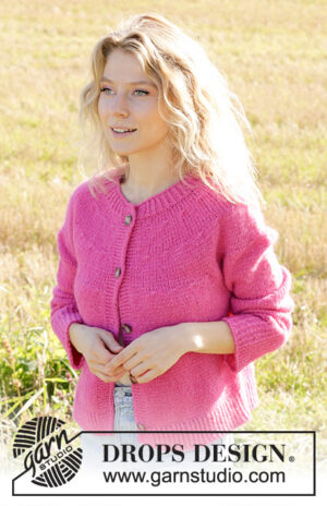 Bright Strawberry Cardigan