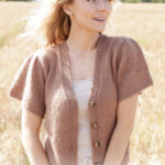 Brown Butterflies Cardigan