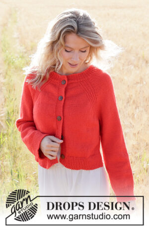 Red Sunrise Cardigan 248-9