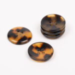 Drops knapper imiteret horn skildpadde